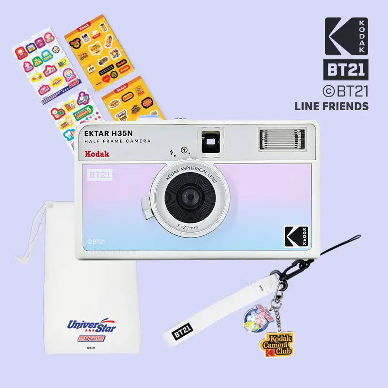 Kodak Ektar H35N  x BT21 Limited Edition Half Frame 35mm Film Camera