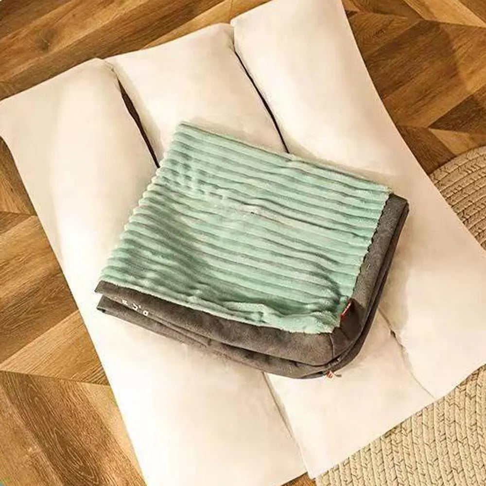 XXL Dog Bed Kennel Extra Thickened Deluxe Dog Bed Kennel - Pet Bed, Anti-bite, Anti-dirt, Soft and Comfortable, Four-season Use,