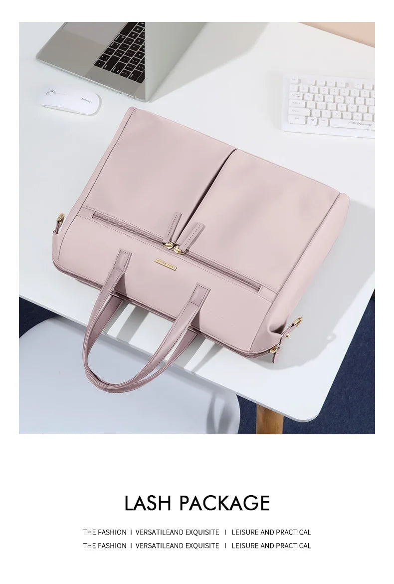 GOLF Women's Business Bags Briefcases Laptop 15 Inch Bag Commuter Handbag Lady Casual College Shoulder Bags for Women Trend 2024