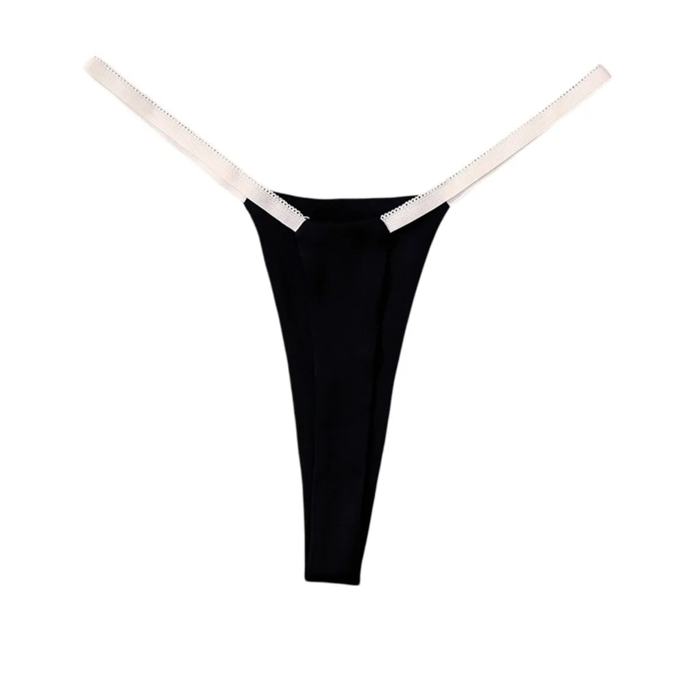 Women Sexy Thong Panties String Hottie Underpant Ladies Daily Seamless Low Waist Underwear Breathable