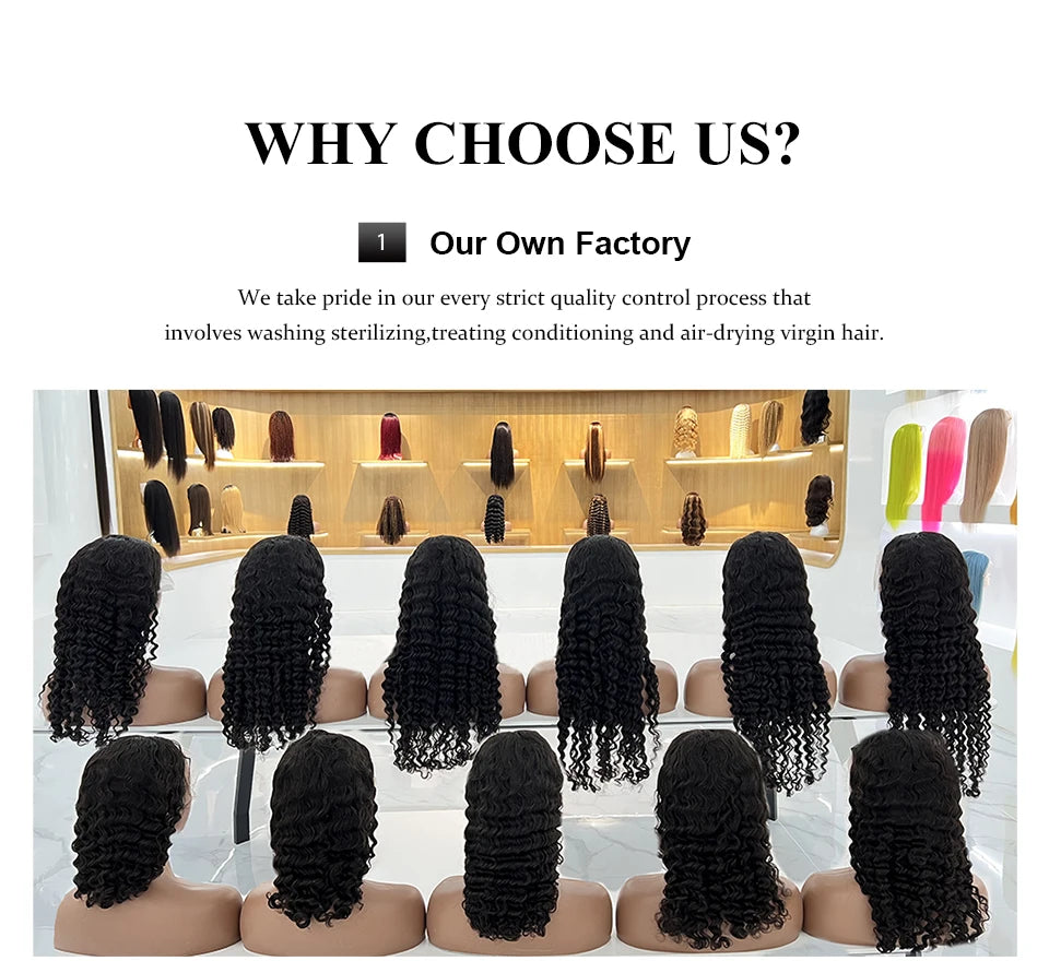 250% 360 Full Lace 13x6 HD Lace Frontal Wig for Women 13x4 Frant Silky Straight Remy Human Hair Dark Black Glueless Pre Plucked
