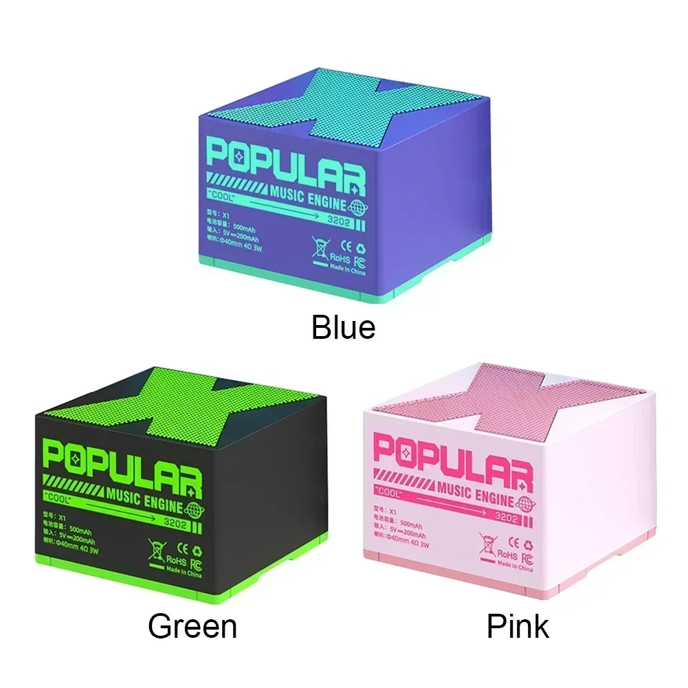 portable Mini wireless Bluetooth audio speaker full range audio player suitable for outdoor activities office and relaxation