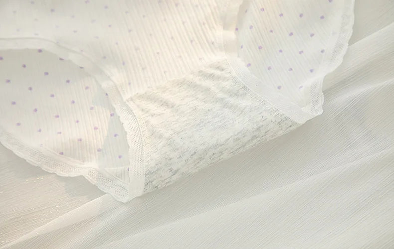 New 5PCS/Set Women's Underwear Cute Bear Cotton Panties Briefs For Girl Ladies Sexy Lingerie Cartoon Female Pantys Underpants