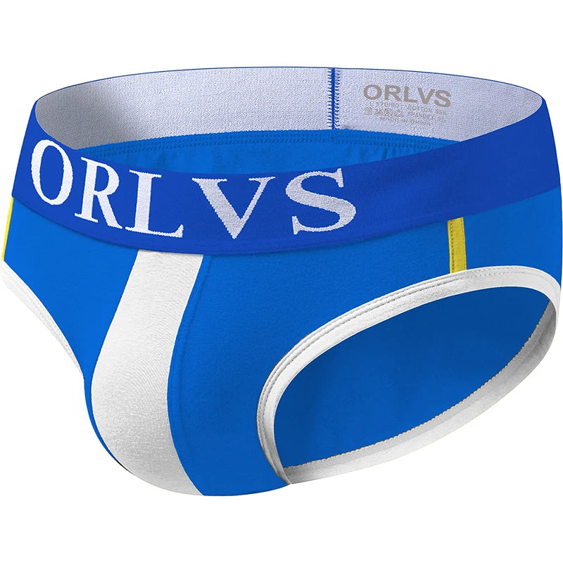 ORLVS Brand sexy gay briefs men bikini male underwear slip hombre calzoncillos hombre kinckers for men briefs addicted underwear