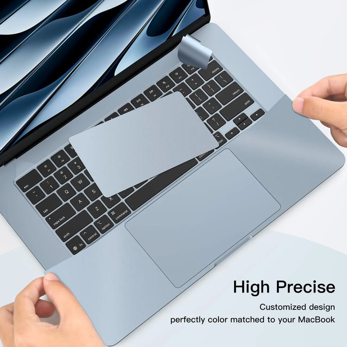 For macbook air 13.6 A3240 M4 AIR 15" A3241 2025 -22 M2 M3 Notebook computer Palm support touchpad protection vinyl skin sticker