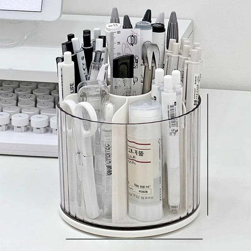 Multi-Functional Bookend Storage Box - Student Desk Organizer Pen Holder File Rack