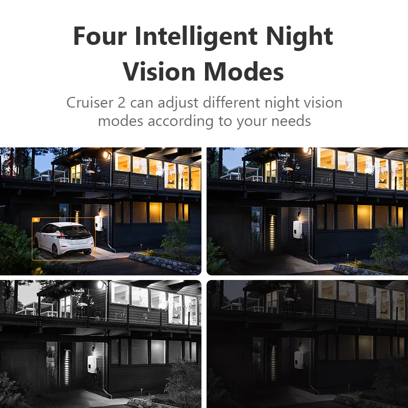 IMOU Cruiser 2 3/5MP Outdoor PTZ WiFi Camera IP66 Weatherproof Camera Two Way Talk Colorful Night Vision Human Vehicle Detection