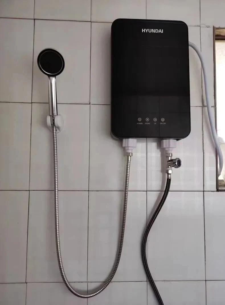 Intelligent Electric Water Heater Tankless Water Heater Household Fast Hot Bath Machine Apartment Hotel Bathroom Hot Shower