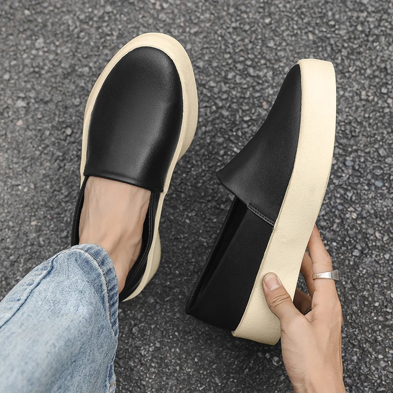 Luxury Brand Men's Loafers Slip-On Comfortable Casual Shoes Breathable Soft Sole Driving Moccasin Classic Male Walking Shoes