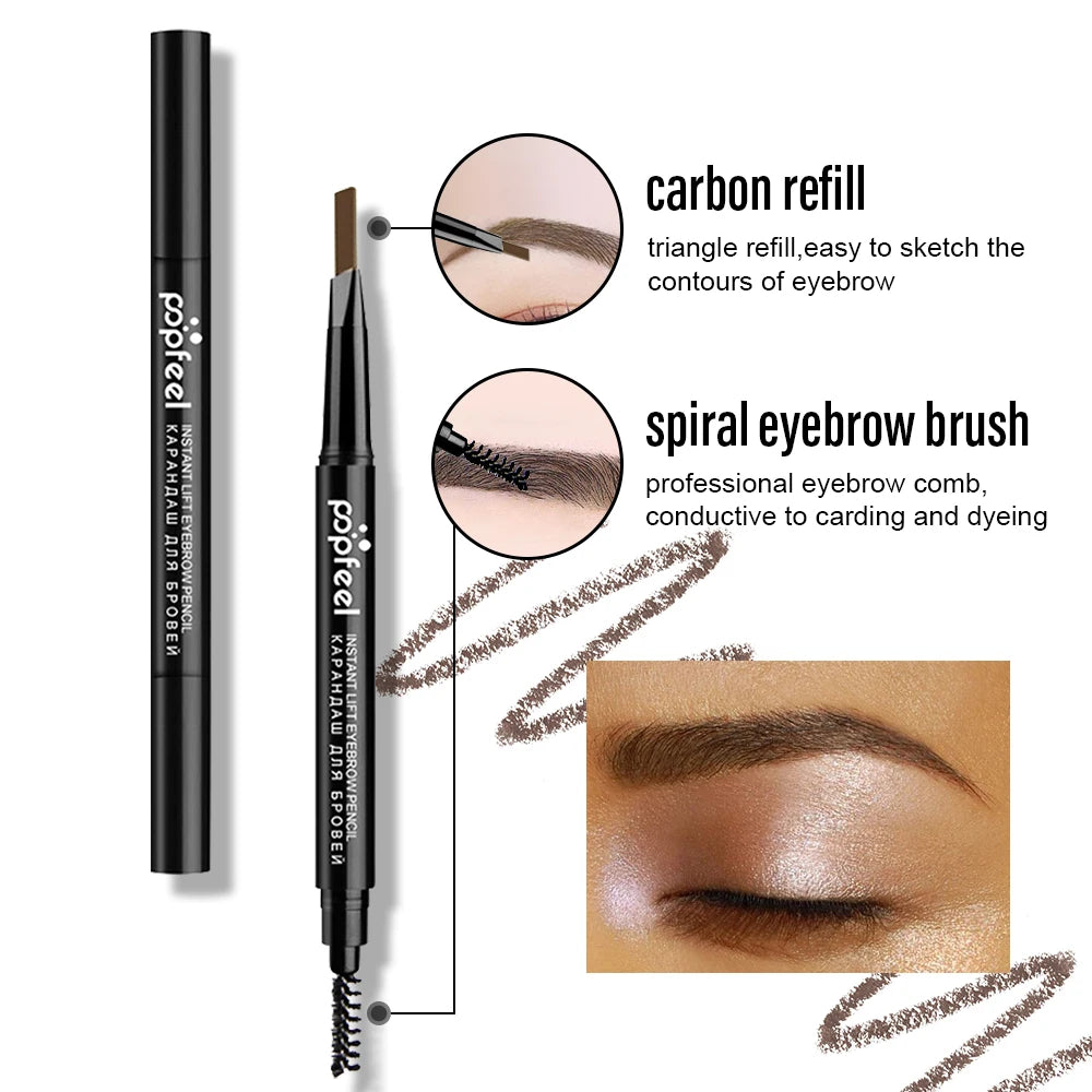 POPFEEL Makeup Cosmetics Gift Set - Premium Makeup Kit with Eyeshadow, Eyebrow Pencil, Mascara, Concealer, Lipstick, Lip Gloss.