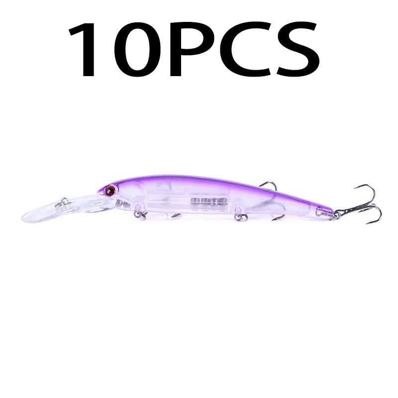 1pcs 16cm 20g Deep Diving Large Minnow Wobbler Lure Artificial Hard Bait Crankbait Bass Pike Perch Walleye Fishing Tackle