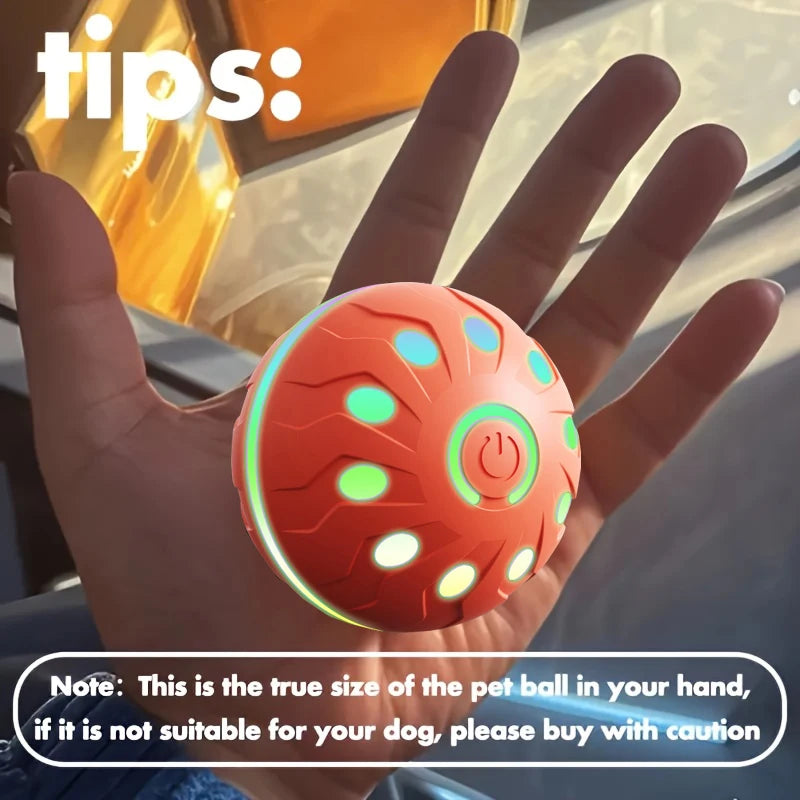 Pet Play Toy Ball, Electric Dog Ball, USB Rechargeable Dog Interactive Toy, Good Companion for Dogs