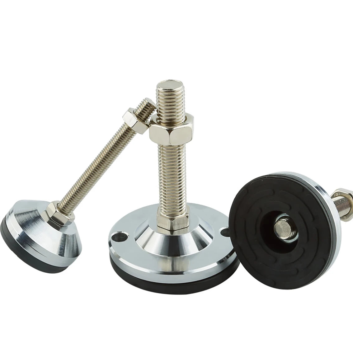 40 50 60 Heavy Metal Foot Cup/Fixed Foundation Screw/Adjustable Foot/Anti Slip Shock Absorber Support Foot M8 M10 M12 M14 M16