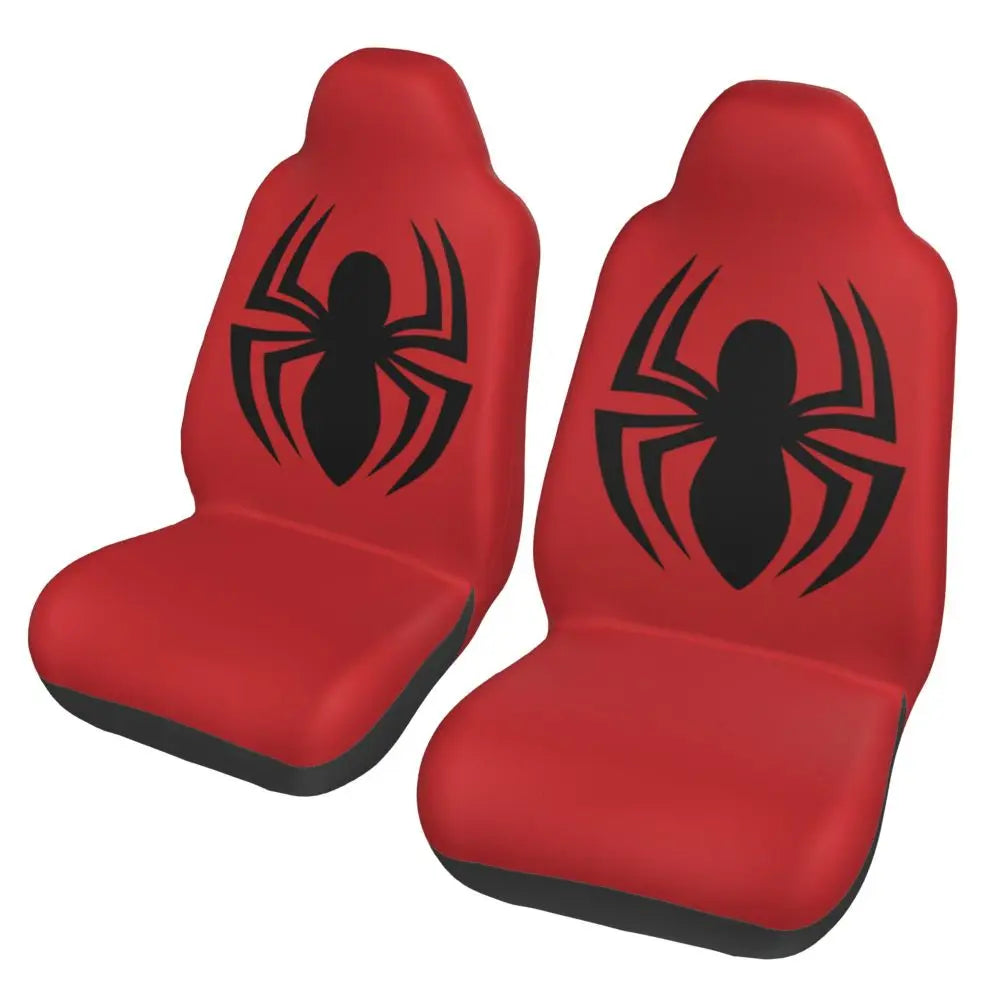Spidey Spiderman Universal Car Seat Cover for most cars Suitable For All Kinds Models Superheros Seat Covers Polyester Fishing