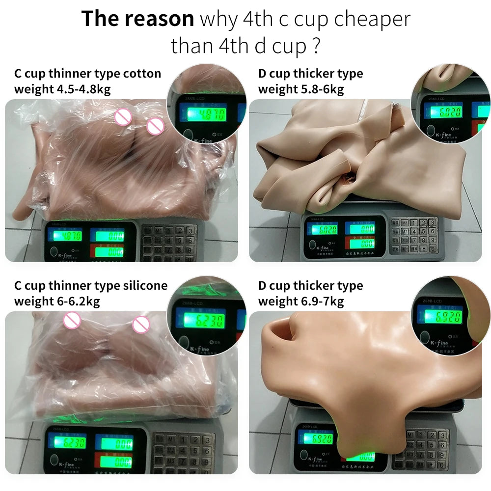 EYUNG Bodysuit Crossdressing Pussy Body Suit Cosplay Silicone Breasts Shemale Full Silicone Bodysuits Sissy Underwear Panties