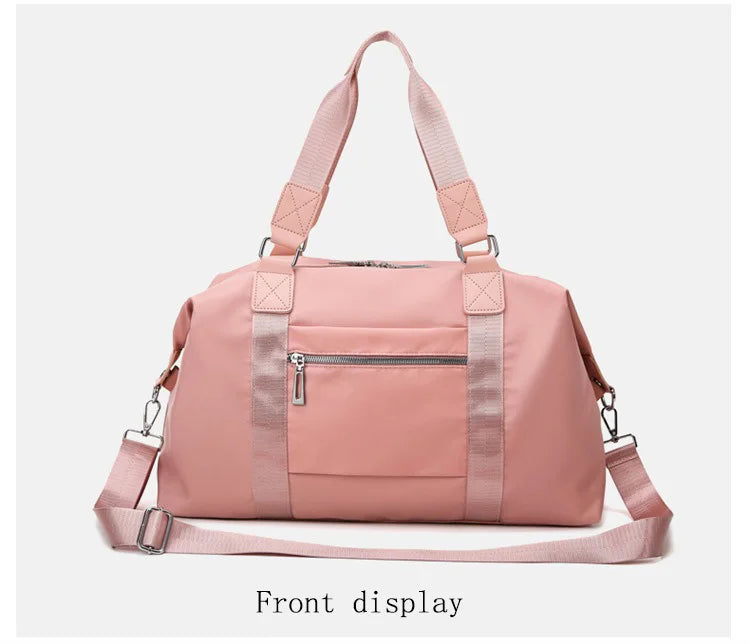 Large Gym Bag with Wet Dry Compartment | Sport Duffel for Women Men | Travel Tote