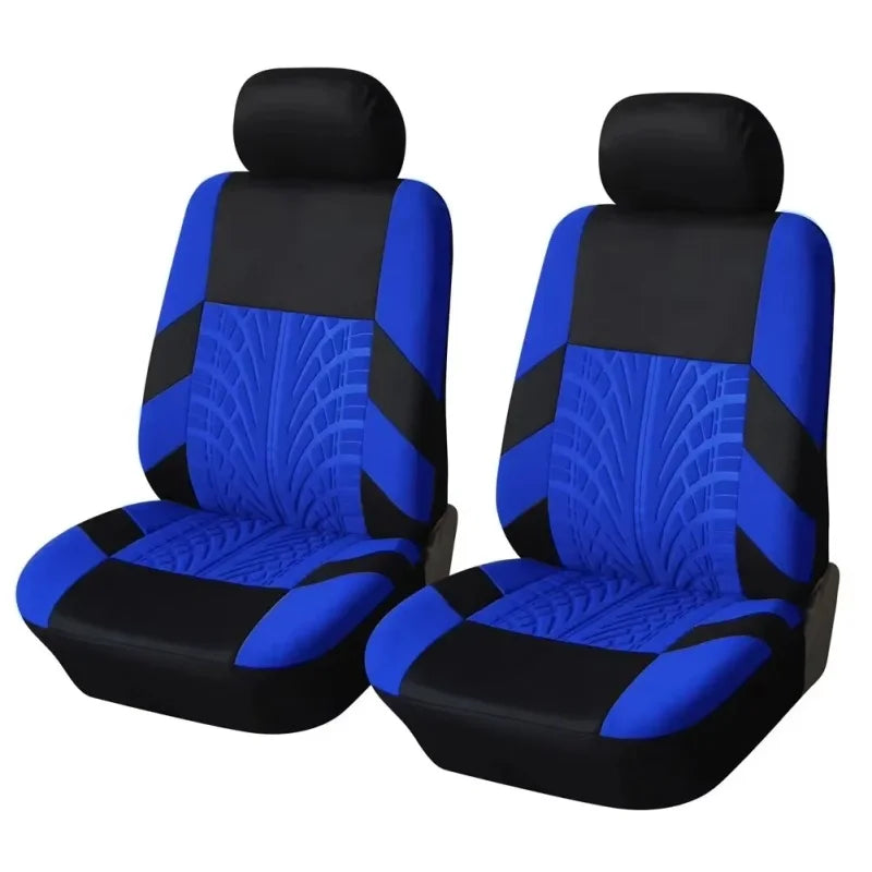 Car Seat Covers Full Set Front Split Rear Bench For Car Universal Cloth SUV Sedan Van Automotive Interior Covers Car Seat Cover