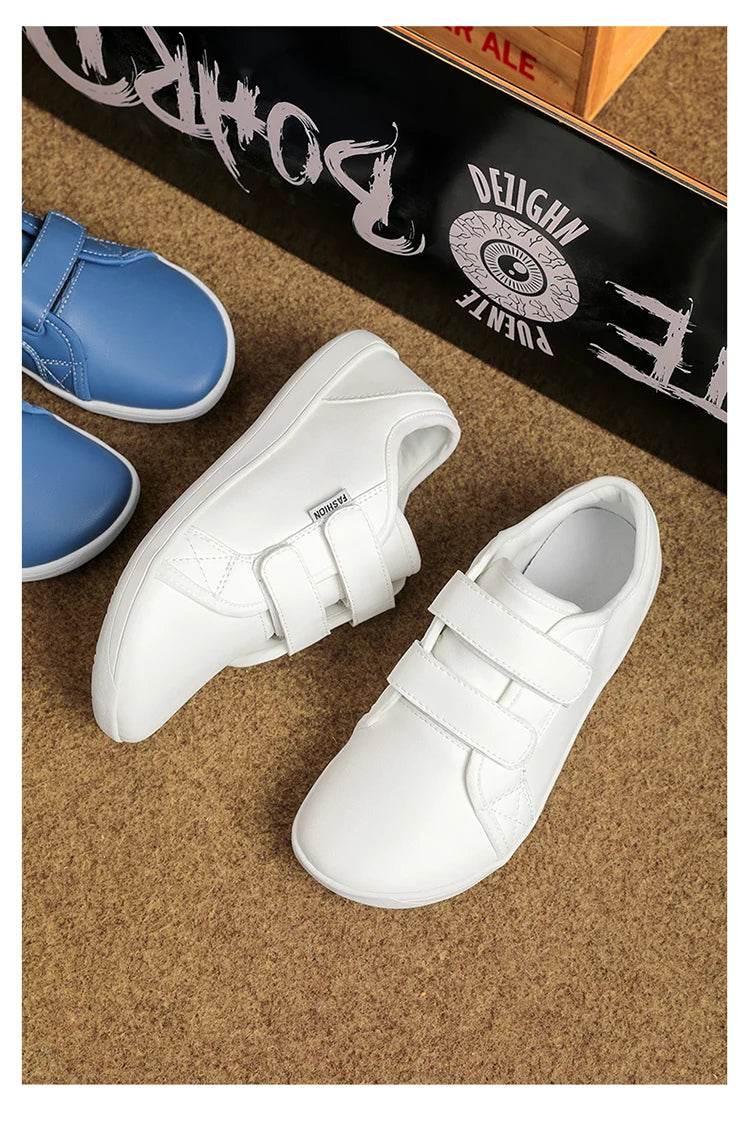 Mens/Women Barefoot Walking Shoes Wide Toe Zero Drop Minimalist Shoes Leather Comfortable Casual Shoes for Gym Driving Office