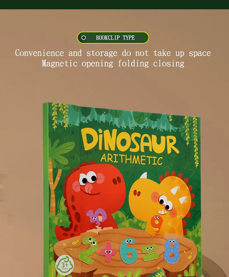 Children's math enlightenment teaching aids, number decomposition, addition and subtraction toys, educational magnetic puzzle