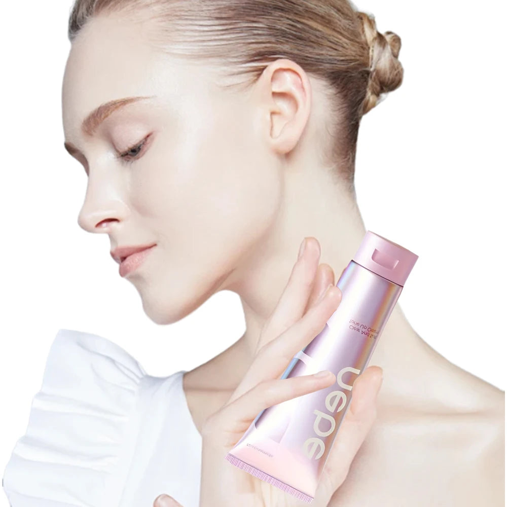 nebe Body Foundation Cream Whitening Moisturizer W/ Niacinamide, Natural Cover for Neck/Legs Wedding Long Lasting No Need Remove