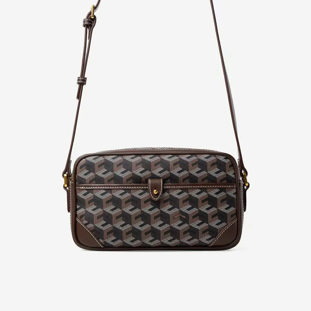 Luxury Brand Crossbody Bag For Women, Premium Leather Material, Famous Designer Spacious And Lightweight