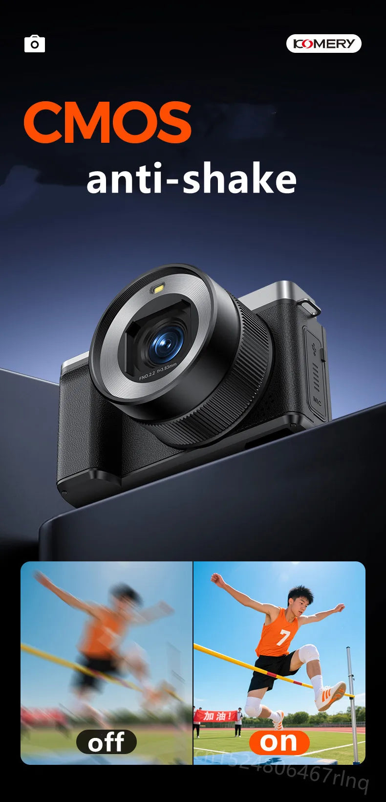 5K Digital Camera Auto Focus 80MP Vlogging Camera for YouTube and Anti-Shake Video Camera with Flash Dual Lens Selfile Camcorder