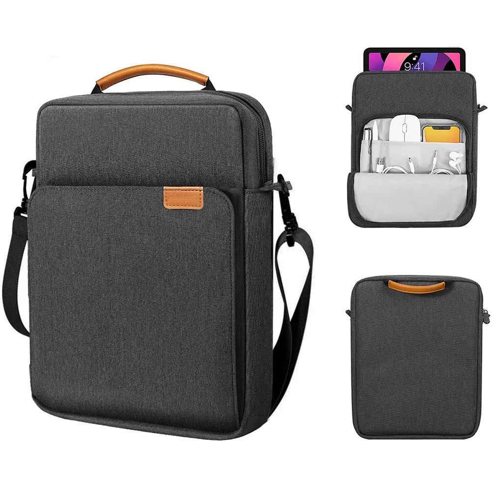 Shoulder Bag for MacBook Air M1 Case 2023 New M2 13 inch Laptop Bag for iPad Air 5 Pro 12.9 11 10th Gen S9 8 7 Plus women / men