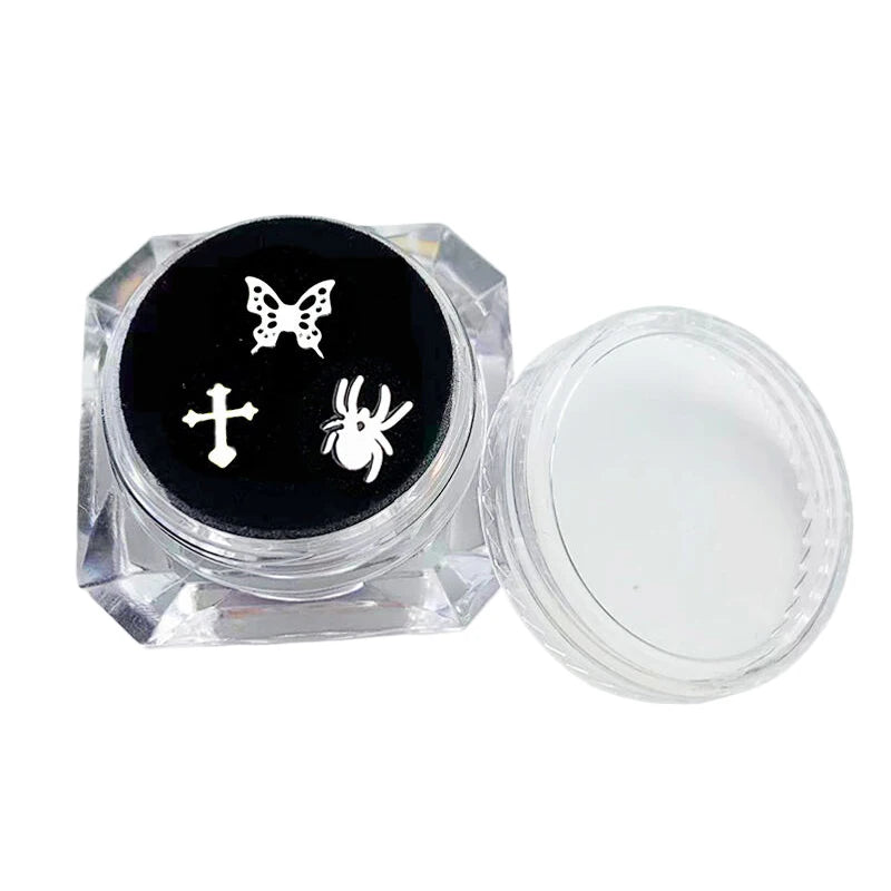 3pcs Teeth Gems Tooth Jewelry Ornaments With Box Fashion Teeth Gems Beauty Diamond Dental Crystal Teeth Jewelry Gem Decoration