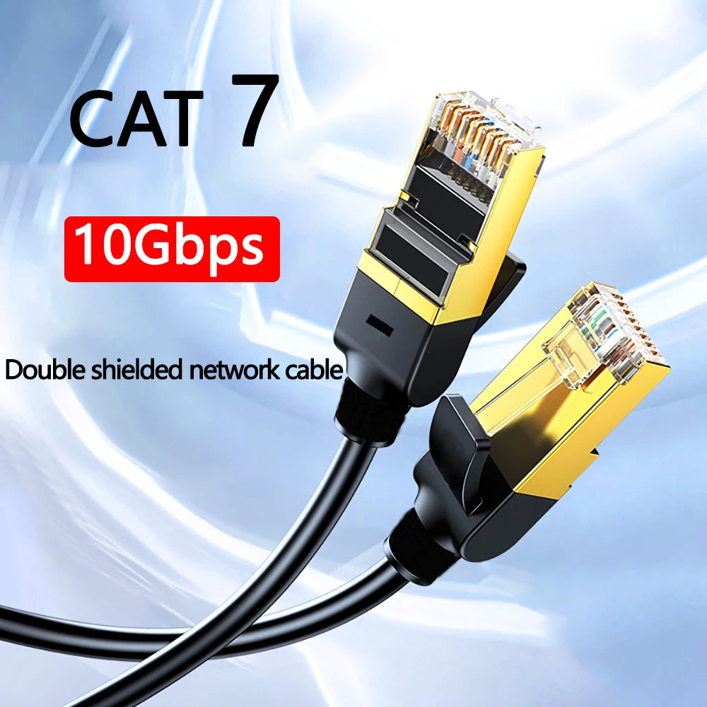 0.5-20m CAT7 Ethernet Cable 10Gb RJ45 Lan Network Cable Networking Ethernet Patch Cord CAT 7 Network Cable For Computer Router