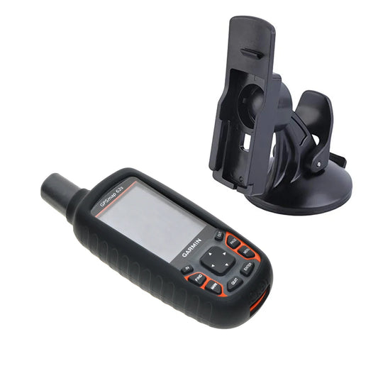 Suction Car Cup Bracket Mount + Case for Garmin GPSMAPM 62 62s 62st 62sc 62stc 64 64s 64st 64sc 64x 64sx 64csx 65 65s 65sr