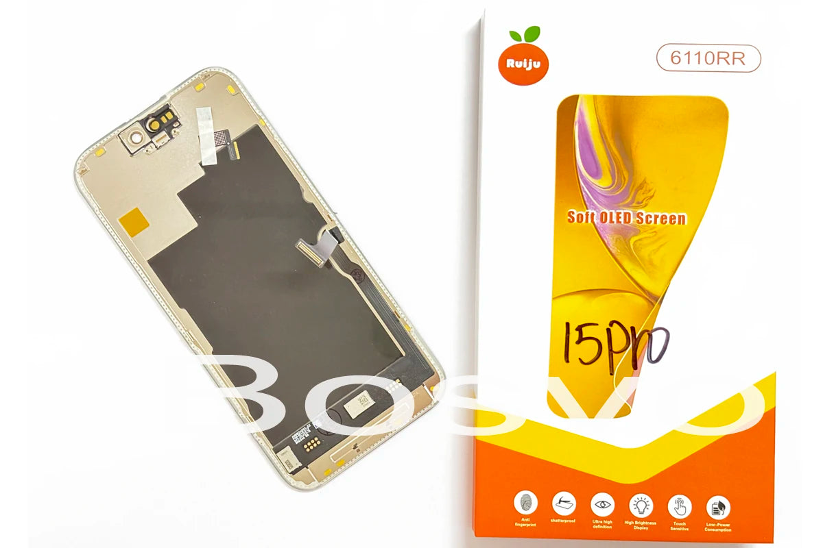 Wholesale 5 Pieces / Lot For iPhone 12 13 14 15 16 17 Pro Max Screen Display Lcd With Touch For iPhone 14 15 16 Plus RJ OLED