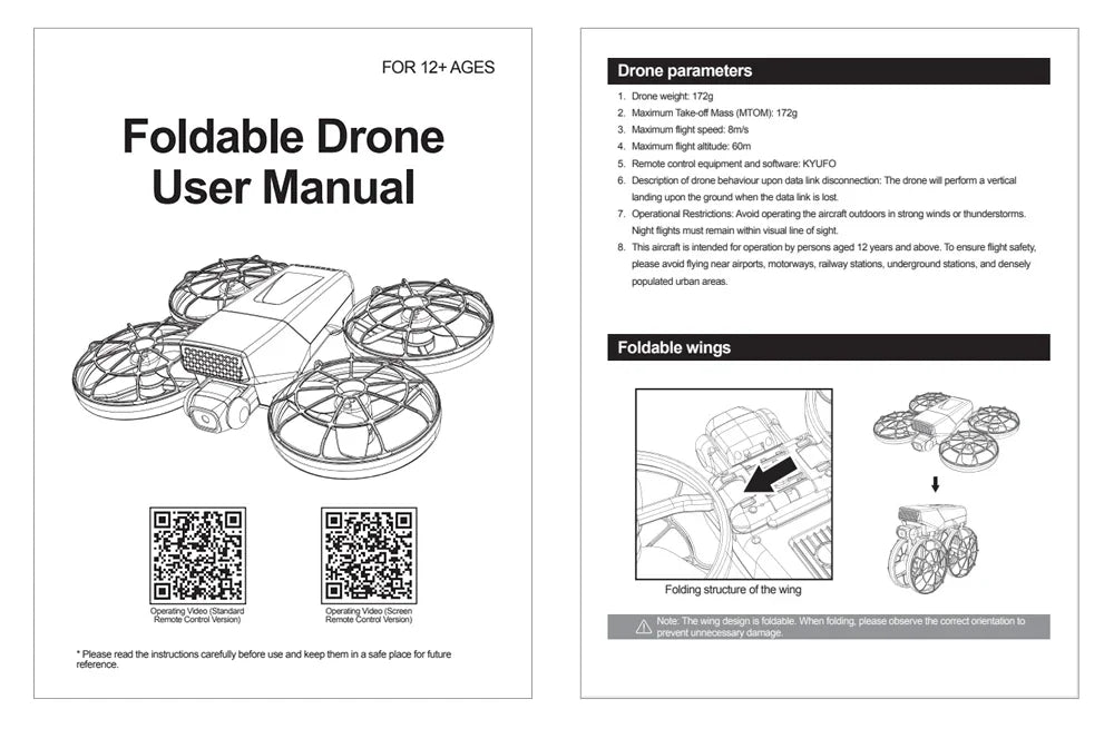 XJ2 Mini Drone 8K HD Camera, Foldable Brushless RC Quadcopter, Remote Control Toy for Kids Teens Beginners Gift Drone