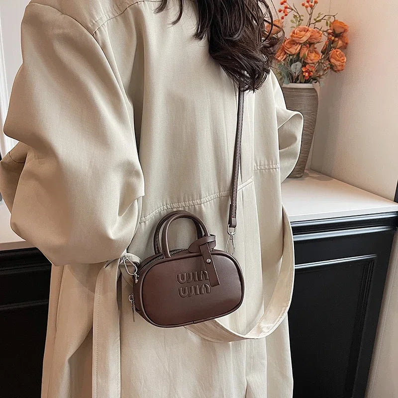 Luxury Brand Women Bag 2024 Winter Mini Crossbody Bag Purse Fashion Simple Handbag Satchel High Quality Lady Small Shoulder Bags