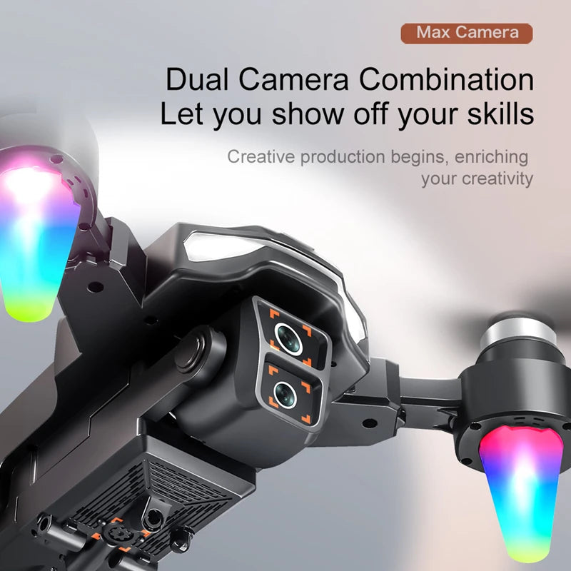 A22 Max Drone 8k Esc Dual Camera 5g Hd Aerial Photography Wifi Optical Localization Obstacle Avoidance Brushless Rc Drone