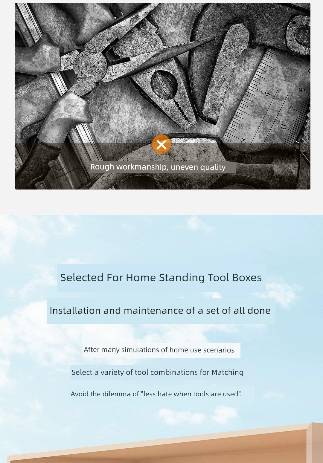 Deli Home Daily For Home Wire Cutter Hammer Lithium Electric Drill Emergency Repair Multifunctional Suit Tool H1001