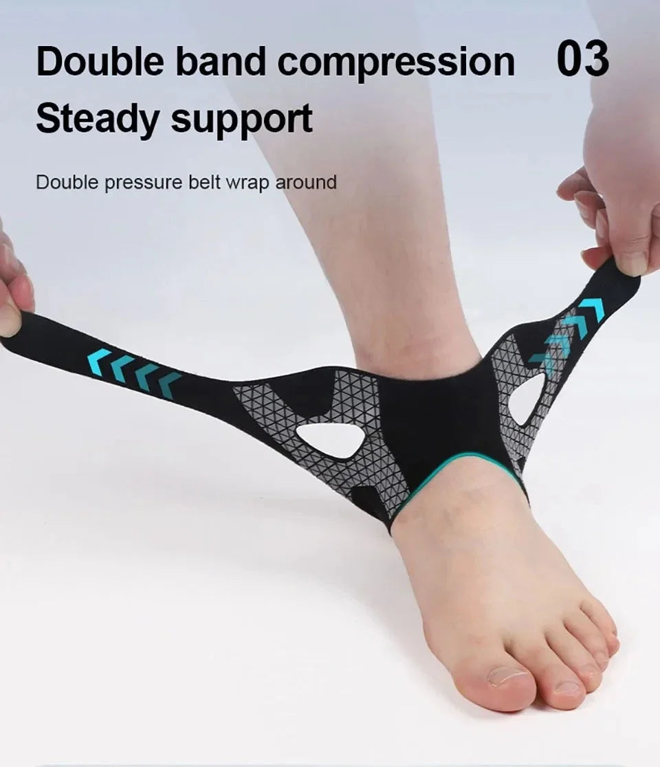 1-10pcs S/M/L  Adjustable Elastic Ankle Wrap Breathable Thin Heel Support Sports Compression for Running  Sprain Prevention