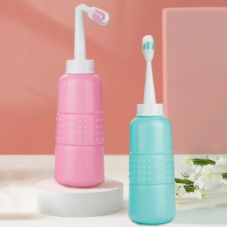 500ML Peri Bottle for Postpartum Care Feminine Hygiene MomWasher Portable Perineal Cleanser After Birth Baby Showers Essential