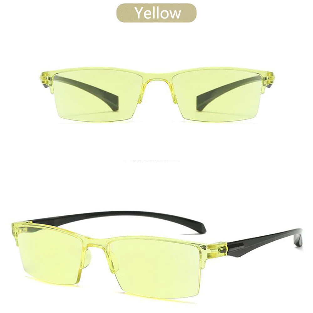 Smart Automatic Zoom Eyeglasses Anti-Blue Light Reading Glasses Men Women Optical Spectacle Computer Eyeglass