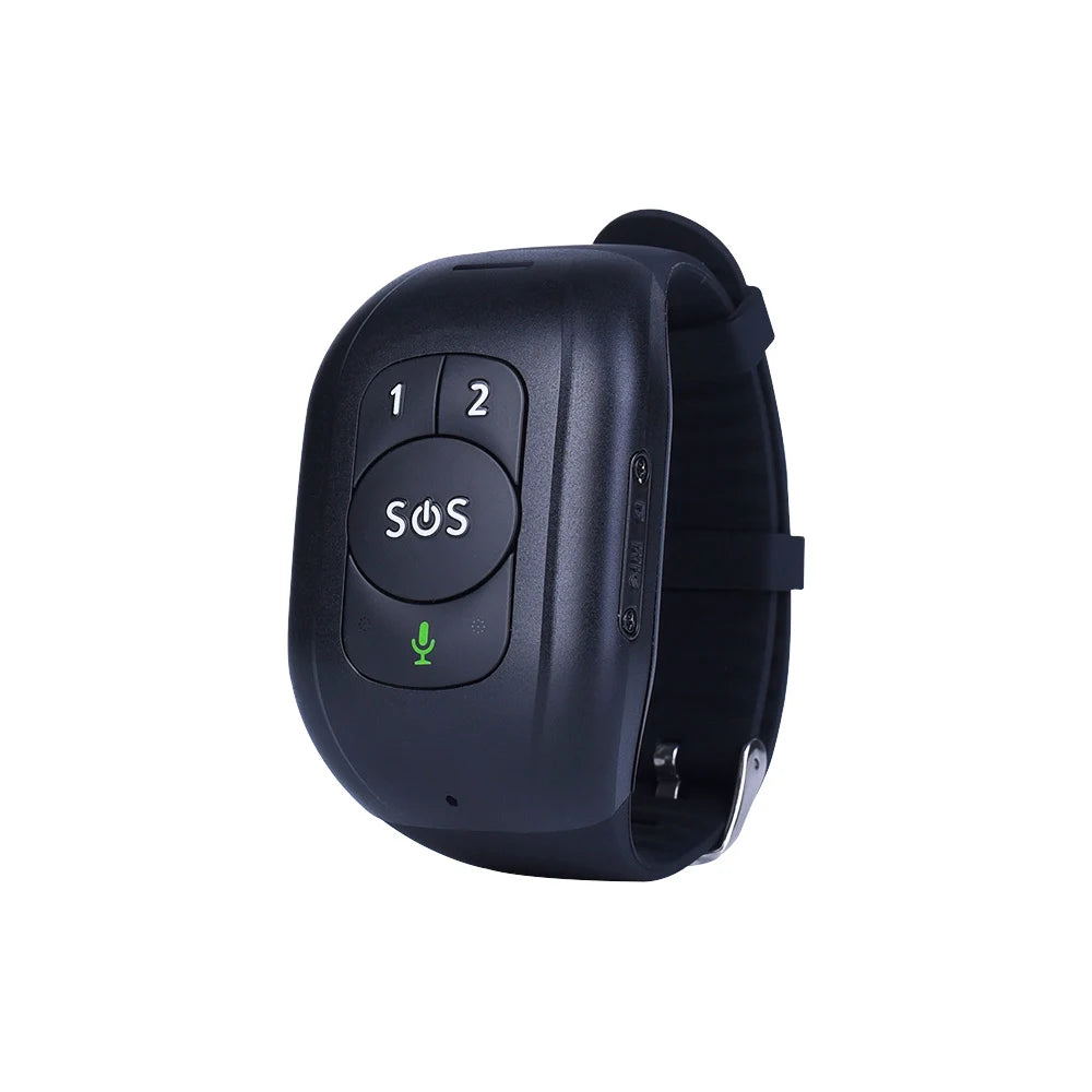 NEW Elderly GPS Tracker 4G SIM SOS Button Wristband GPS Emergency Alarm IP67 Waterproof GPS TrackingHeart Rate Blood Pressure