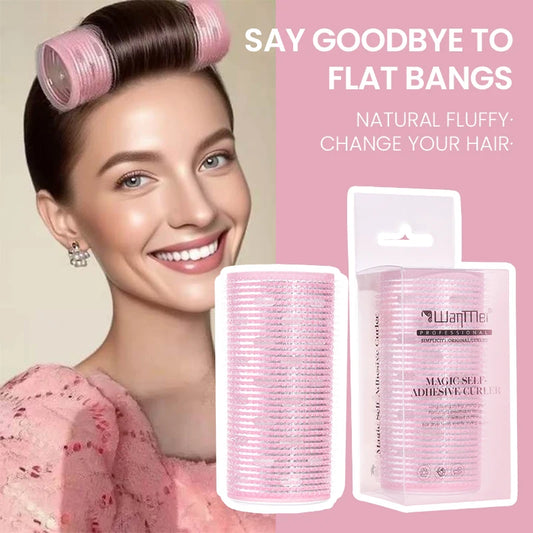 1pcs Hair Rollers Set Curlers No Heat Hair Waver Bangs Self-Adhesive Hair Curlers for Women Makeup Hair Styling Curling Tools