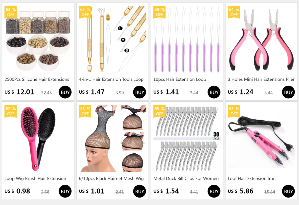 Loof Hair Extension Iron Professional Hair Styler Salon Model-Flash Keratin Bonding Tool Control/Constant Temperature EU/US Plug