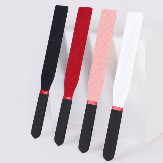 33.5CM Silicone Equestrian HorseWhip - Riding Crop Flogger Spanking Paddle Whip fo Horse