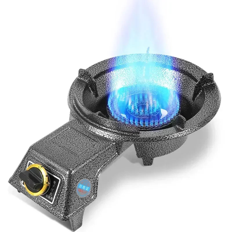 Powerful Gas Stove for Home and Commercial Cooking - Compatible with Natural Gas and LPG AN