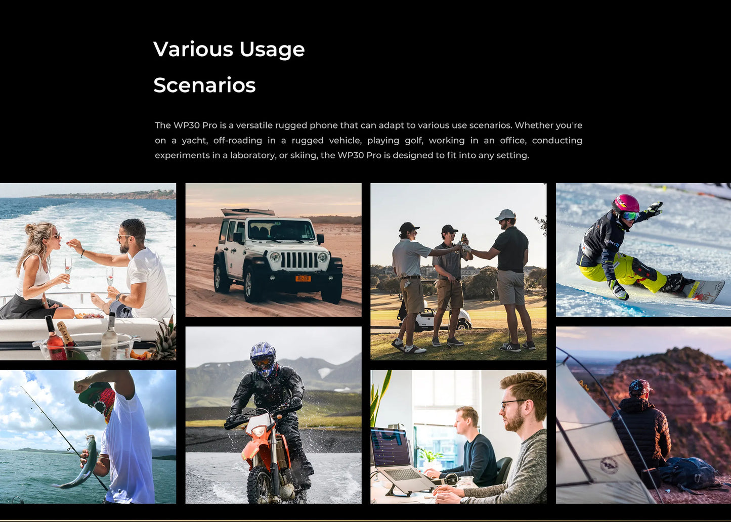 Oukitel WP30 Pro 120W 5G Rugged Smartphone android 13 12GB+512GB 11000 mAh 6.78" FHD+ Mobile Phone 108MP Cell Phone Global