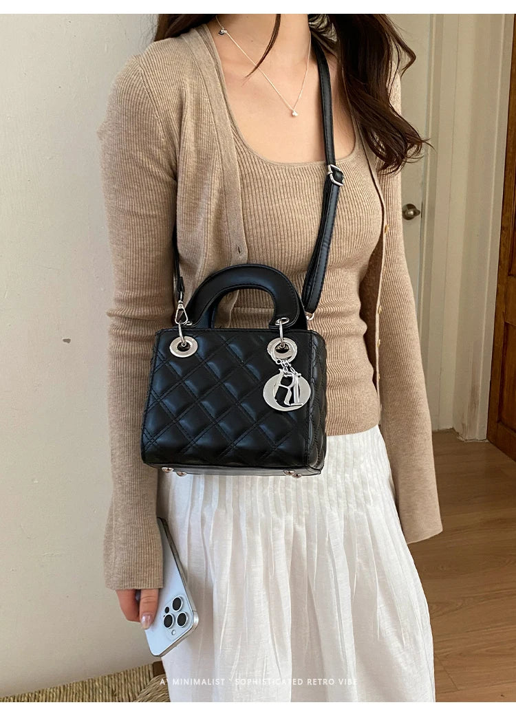 Luxury Original Retro Diaper Bag For Women Designer Leather Crossbody Bag Large Capacity Elegant Stylish Commuter Shoulder Bag