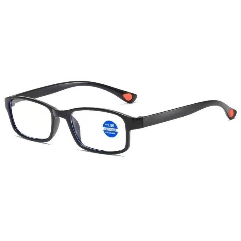 HD Anti-blue Light Anti-fatigue Reading Glasses for Men and Women Fashion Ultra-light Portable Reading Glasses