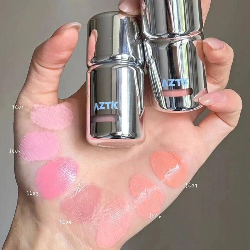 AZTK Blusher Color Face Makeup Rendering Liquid Blush Moisturizer Long Lasting Eye Shadow Beauty Expands Cheek Tint Cosmetics