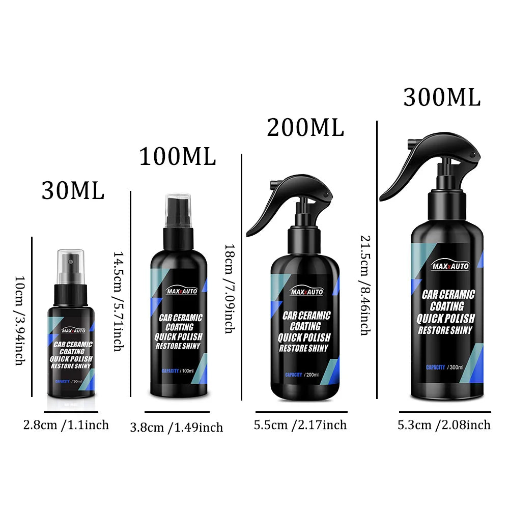Ceramics Nano for Car Paint Coating 9H Liquid Glass Plated Crystal Hydrophobic Waterproof Polishing Paint Hardness Car Polishing