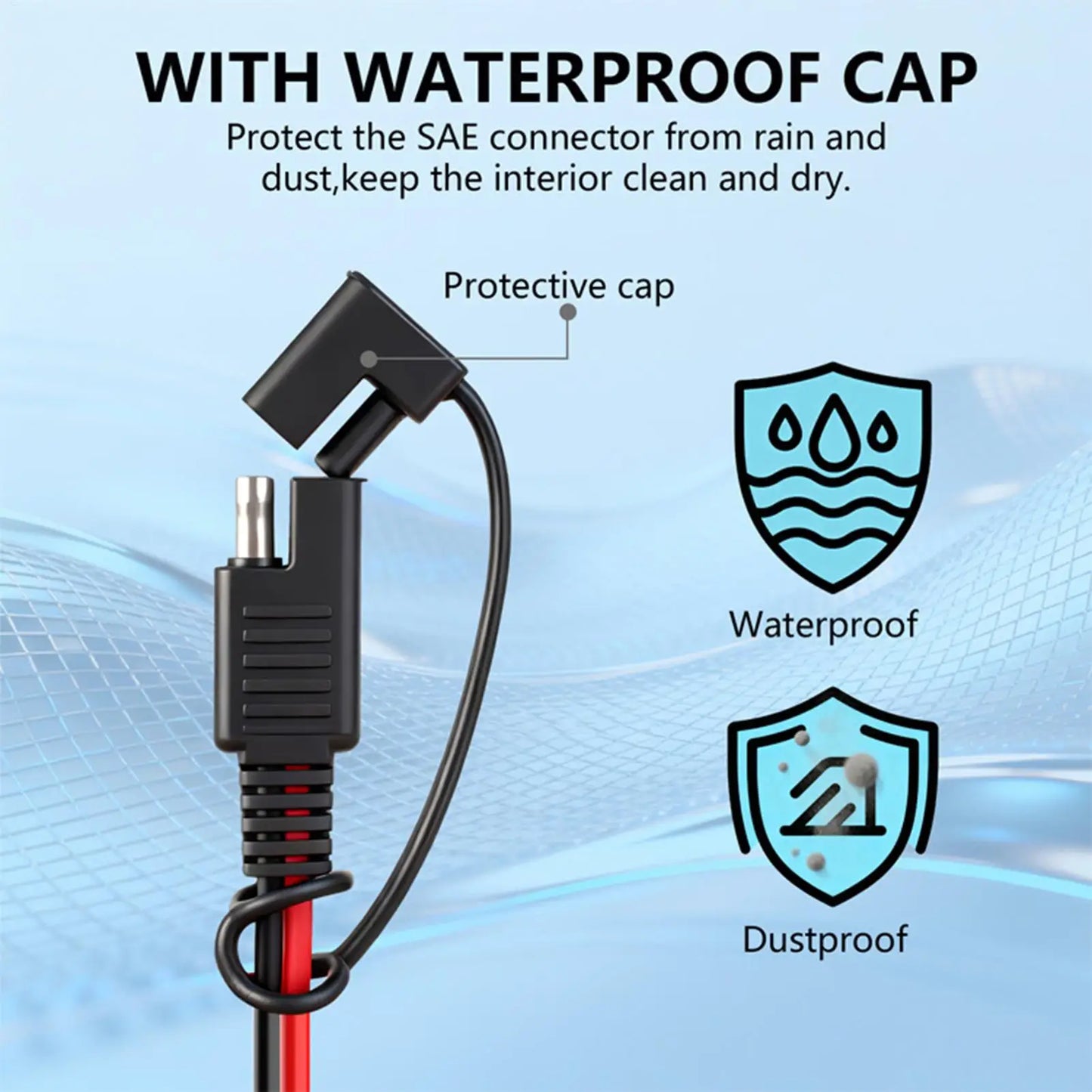 Portable 12V Motorcycle Battery USB Charger USB Smart Portable Maintainer Outdoor C Emergency Power Charger For Car Marine Boat