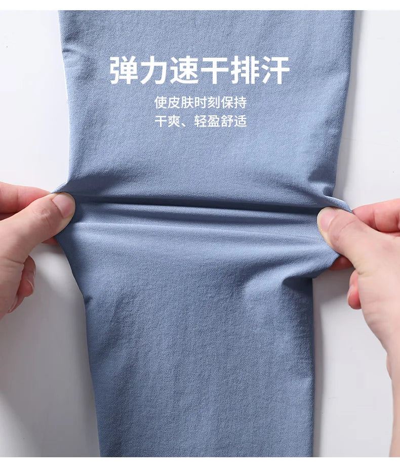 Quick Drying Clothes Men Autumn Sports T-shirt Stand Neck Loose Long Sleeved Outdoor Running Tracksuit Breathable Half Zip Top